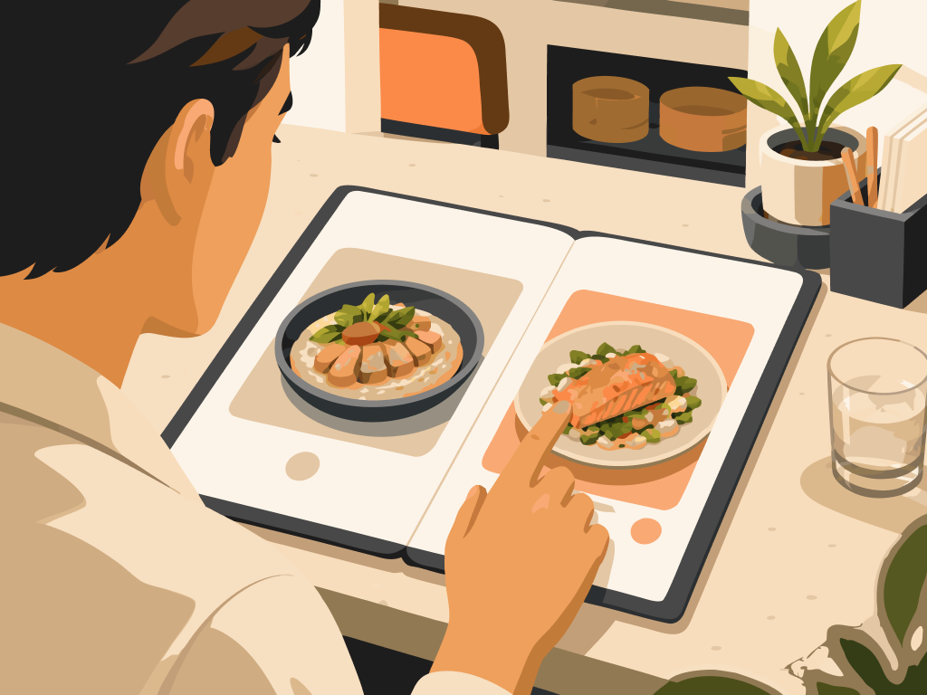 Clientes compartiendo una experiencia gastronómica y dejando señales sobre sus preferencias.